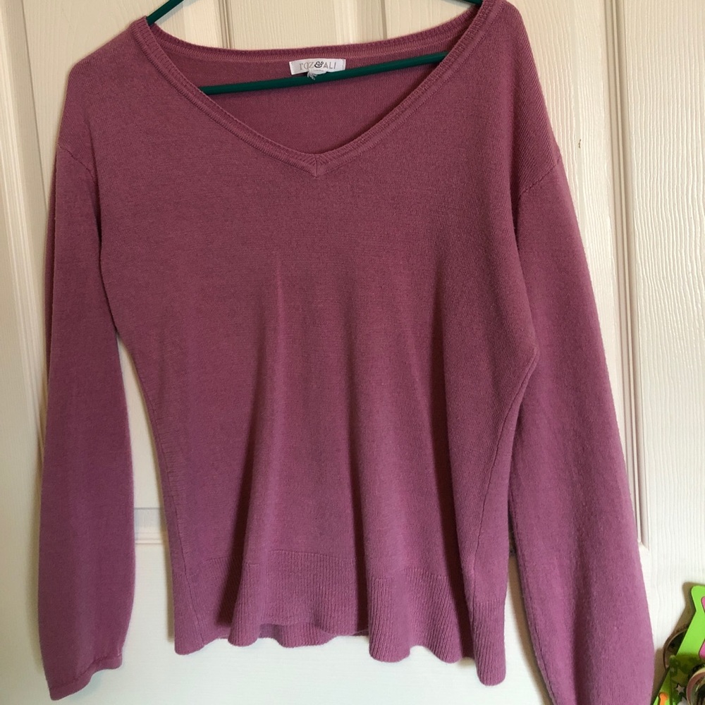 Pink sweater